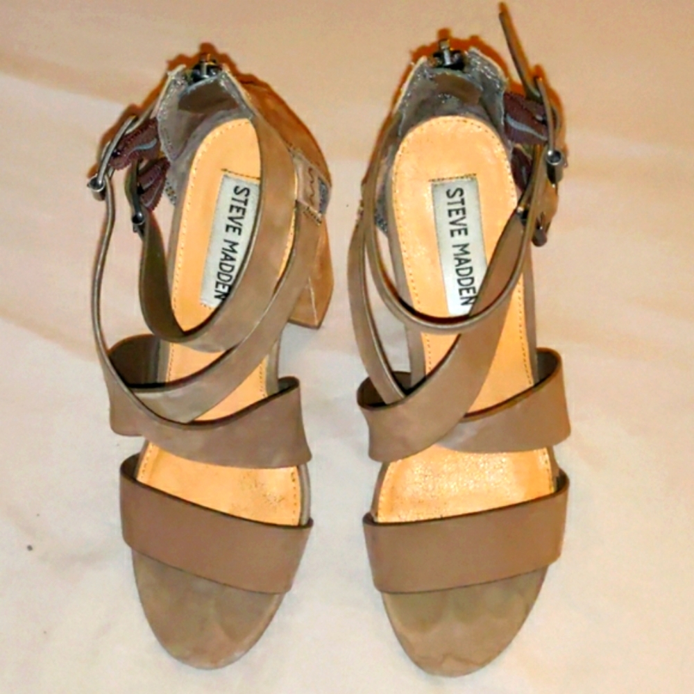 Strappy heels